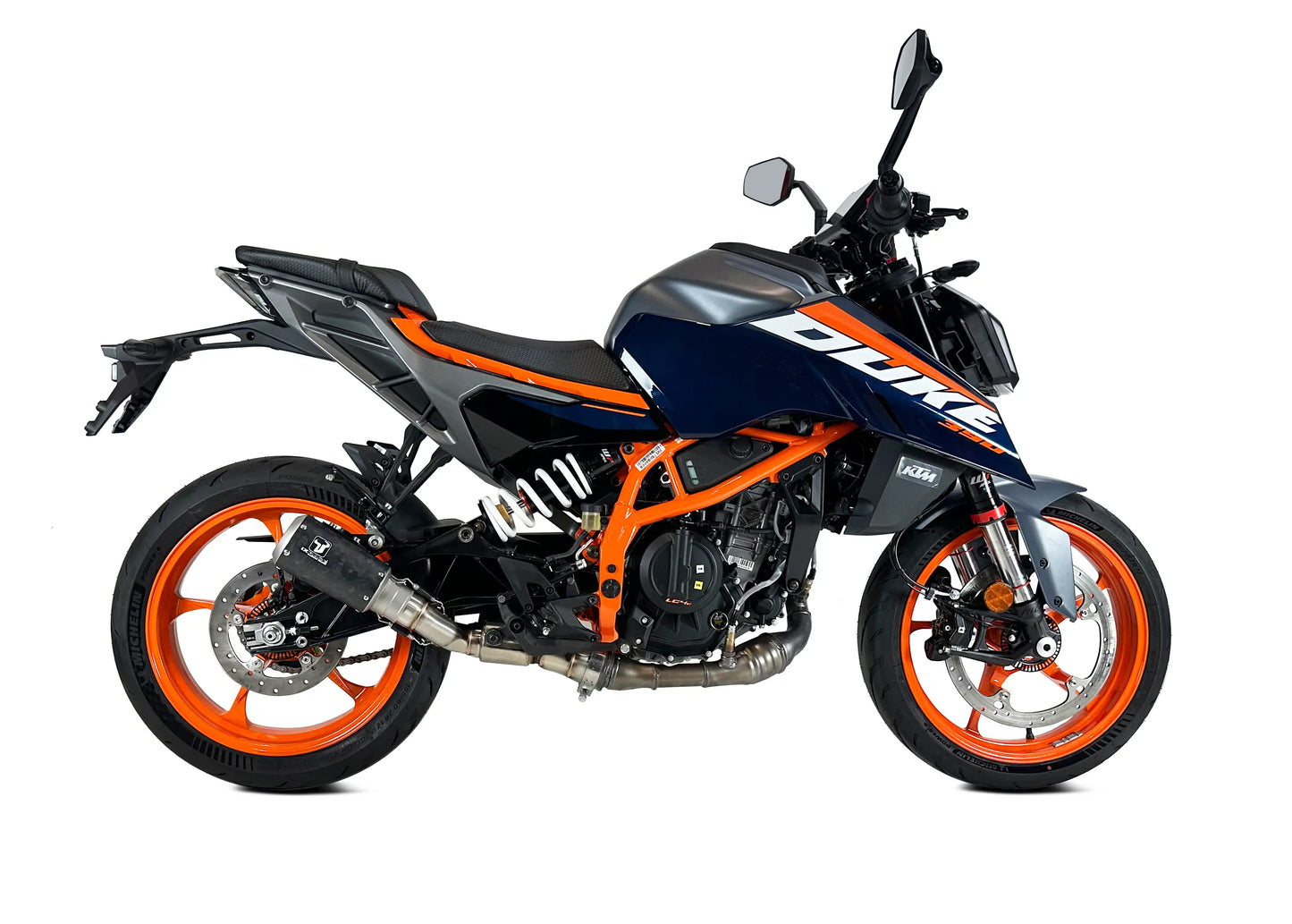 Silencieux "Homologué" IXRACE MK2 CARBONE FORGED | KTM 125/390 DUKE (2024+)