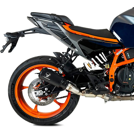 Silencieux "Homologué" IXRACE MK2 BLACK | KTM 125/390 DUKE (2024+)