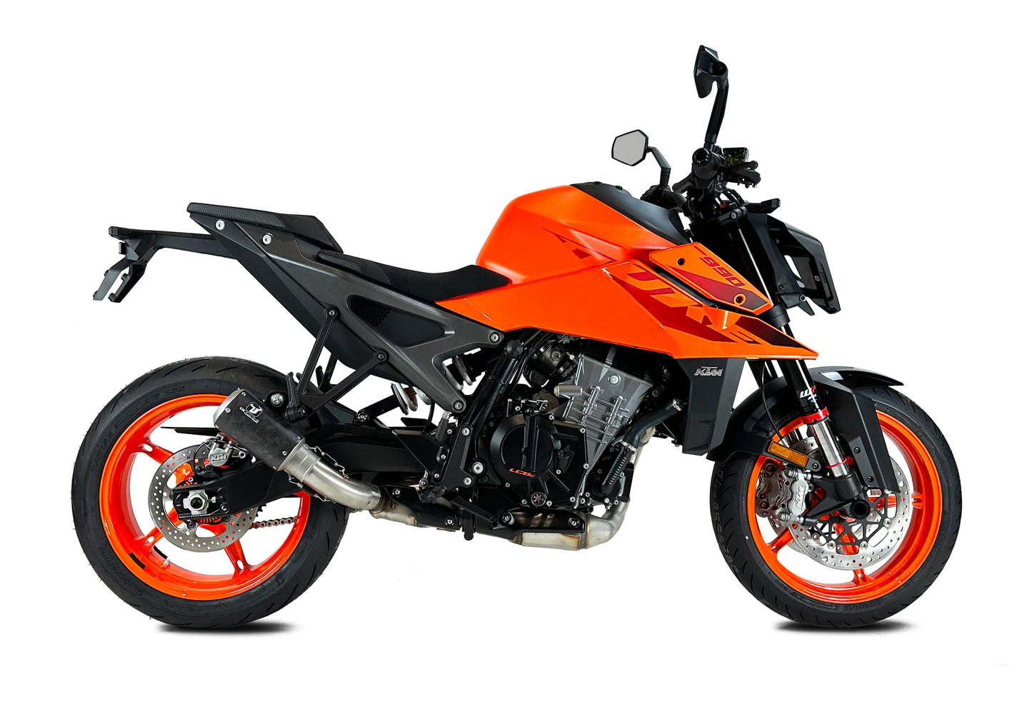 Silencieux "Homologué" IXRACE MK2 CARBONE FORGED | KTM DUKE 990 (2024+)