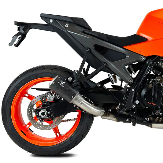 Silencieux "Homologué" IXRACE MK2 CARBONE FORGED | KTM DUKE 990 (2024+)