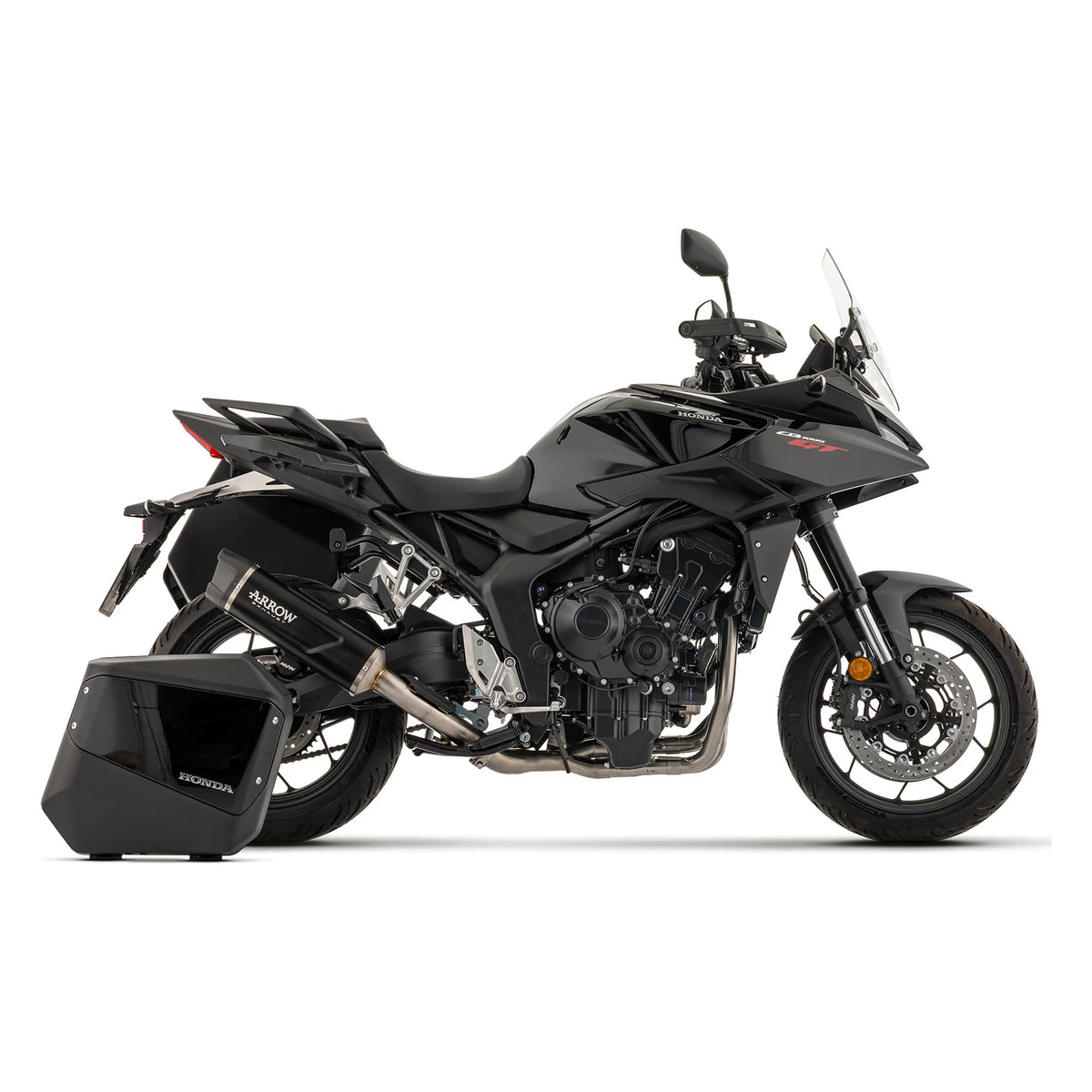 Collecteur racing ARROW 71833MI sur HONDA CB 1000 GT - profil entier