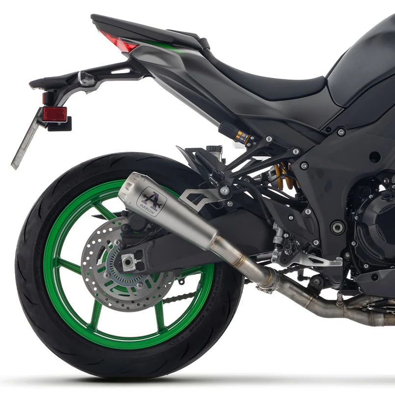 Silencieux ARROW Pro-Race homologué pour KAWASAKI Z1100 / SE - profil