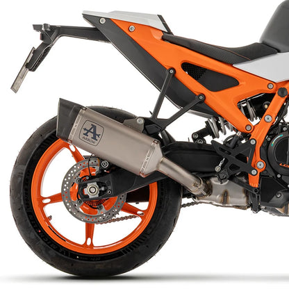 Silencieux ARROW Pista pour KTM DUKE 990 / R - profil