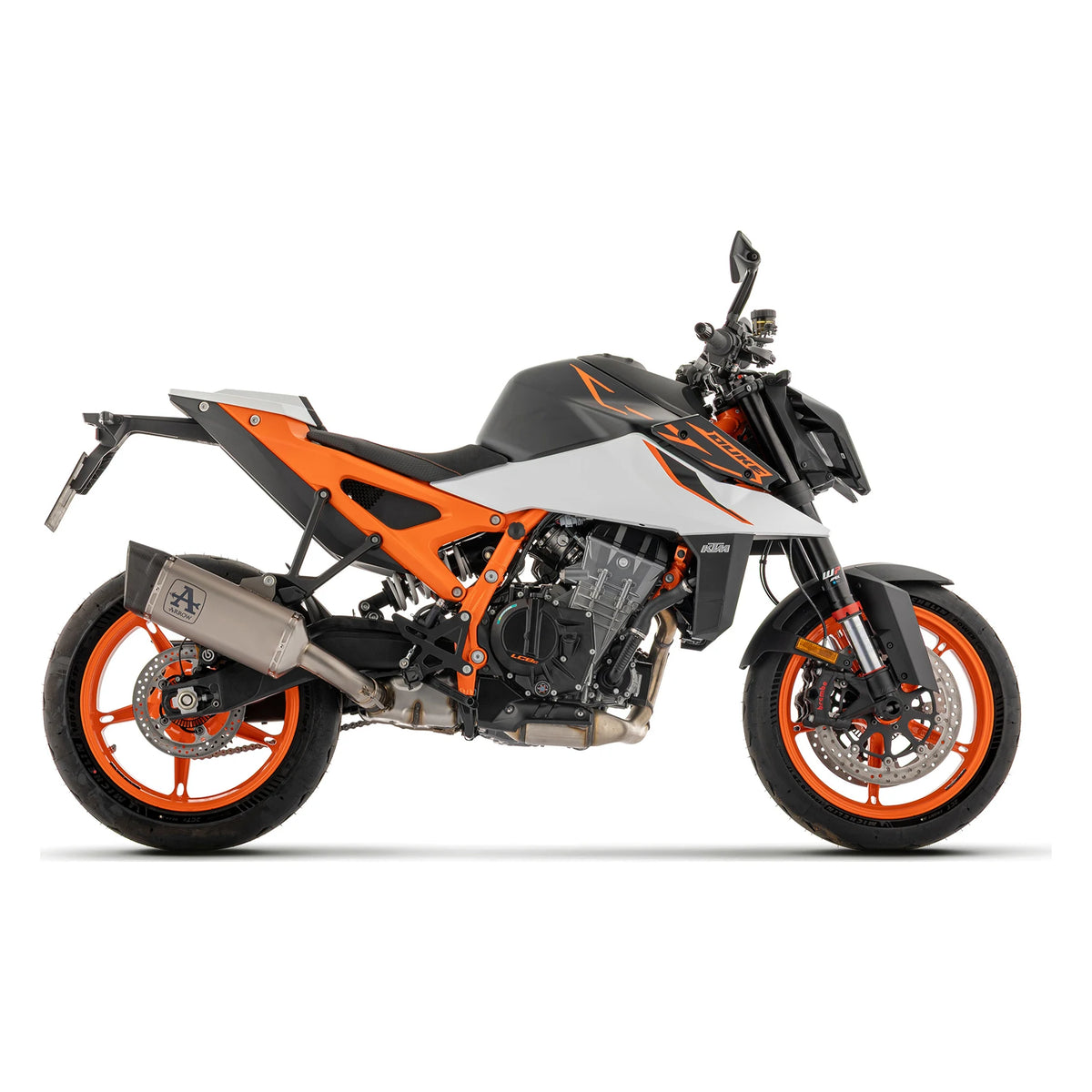 Silencieux ARROW Pista pour KTM DUKE 990 / R - profil entier