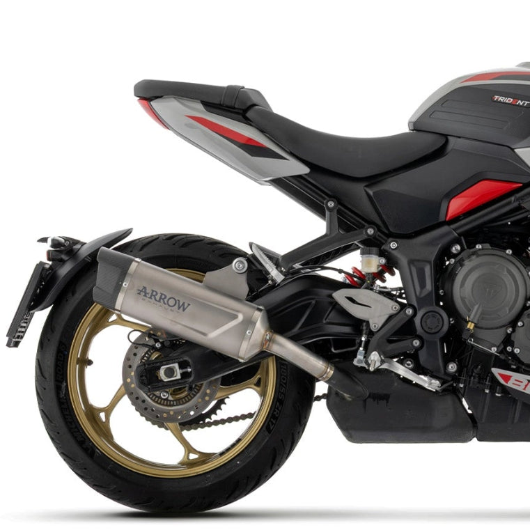 Silencieux ARROW INDY RACE EVO | TRIUMPH TRIDENT 800 (2026+)
