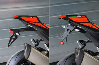 Support de Plaque Court MG BIKETEC | APRILIA RSV4 1100 (2025+)