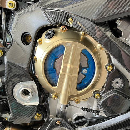 Couvercle d'Embrayage Transparent CNC RACING | BMW S1000XR (2021-2024)