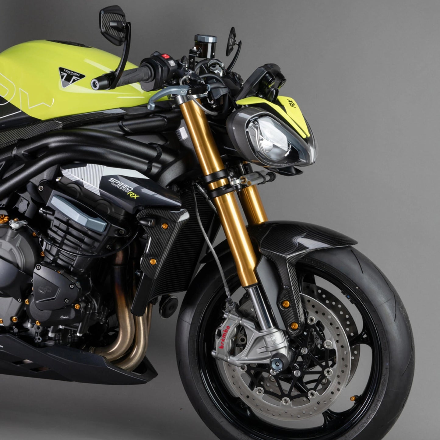 Garde-Boue Avant en Carbone LIGHTECH | TRIUMPH SPEED TRIPLE 1200 RS / RX / RR