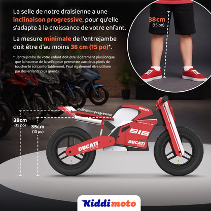Draisienne en Bois KIDDIMOTO | DUCATI DESMO GP25 REPLICA