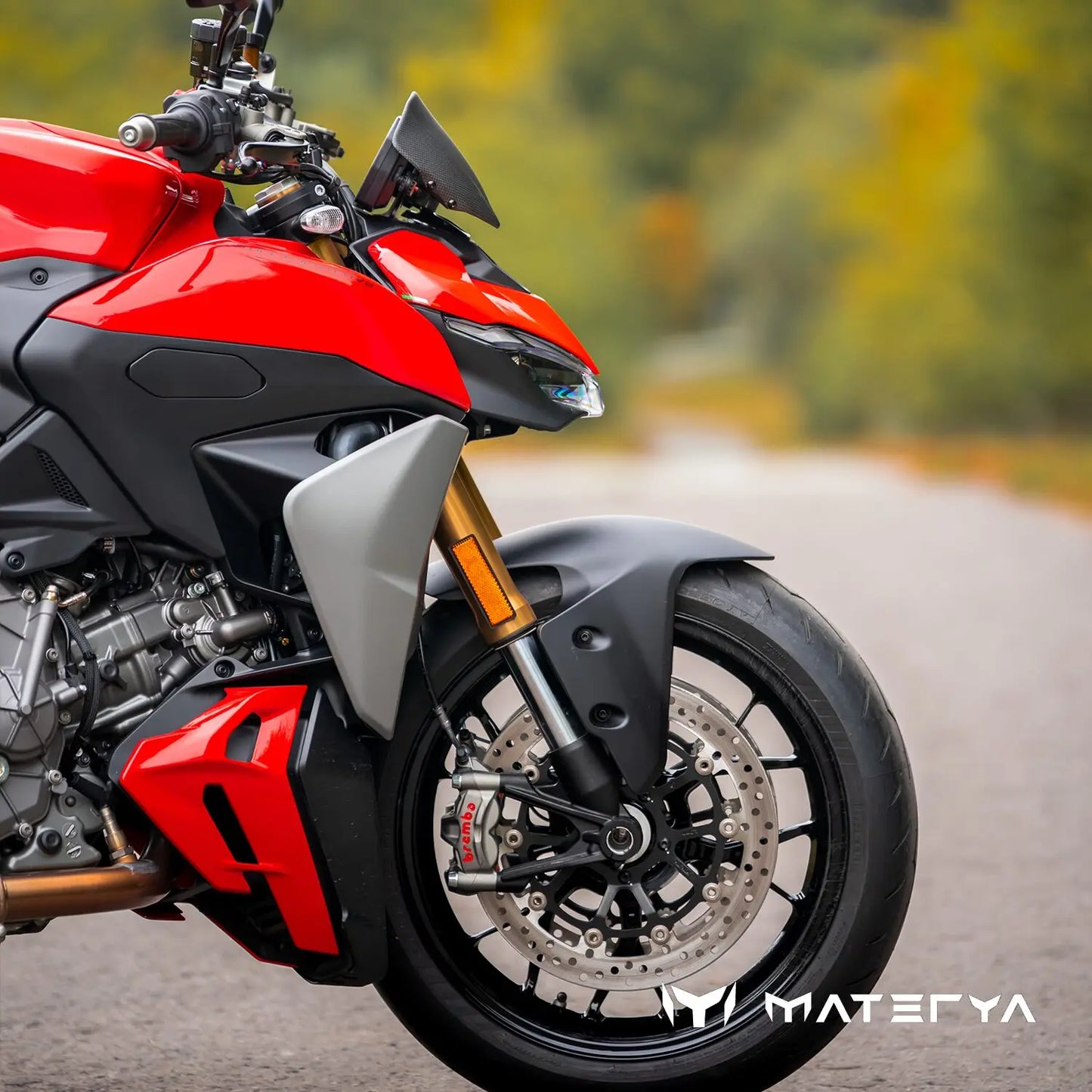 Saute-Vent en Carbone MATERYA | DUCATI STREETFIGHTER V2 / S (2025+)