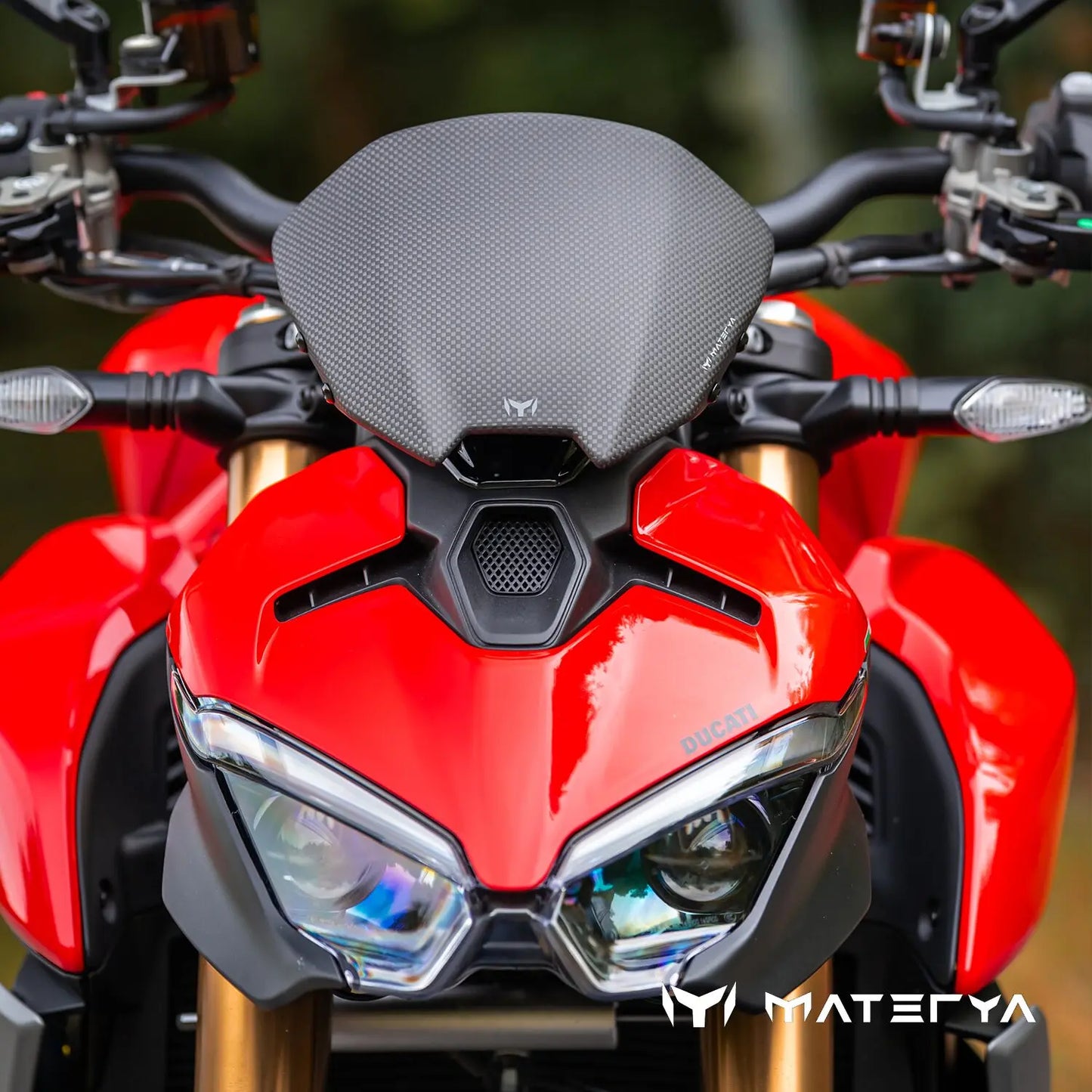 Saute-Vent en Carbone MATERYA | DUCATI STREETFIGHTER V2 / S (2025+)
