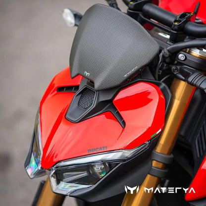 Saute-Vent en Carbone MATERYA | DUCATI STREETFIGHTER V2 / S (2025+)