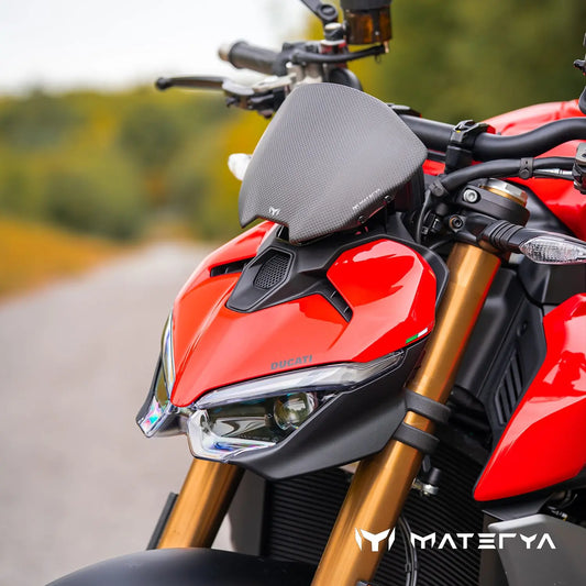 Saute-Vent en Carbone MATERYA | DUCATI STREETFIGHTER V2 / S (2025+)