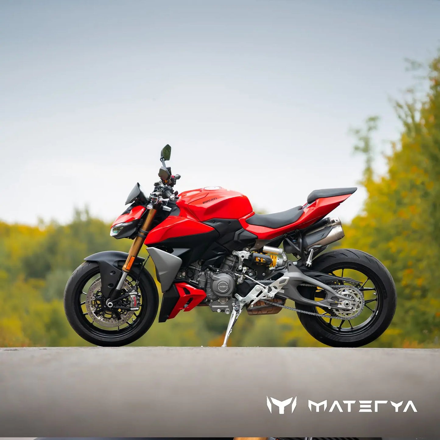 Saute-Vent en Carbone MATERYA | DUCATI STREETFIGHTER V2 / S (2025+)
