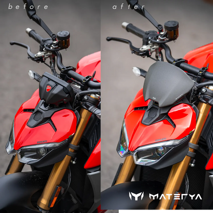 Saute-Vent en Carbone MATERYA | DUCATI STREETFIGHTER V2 / S (2025+)