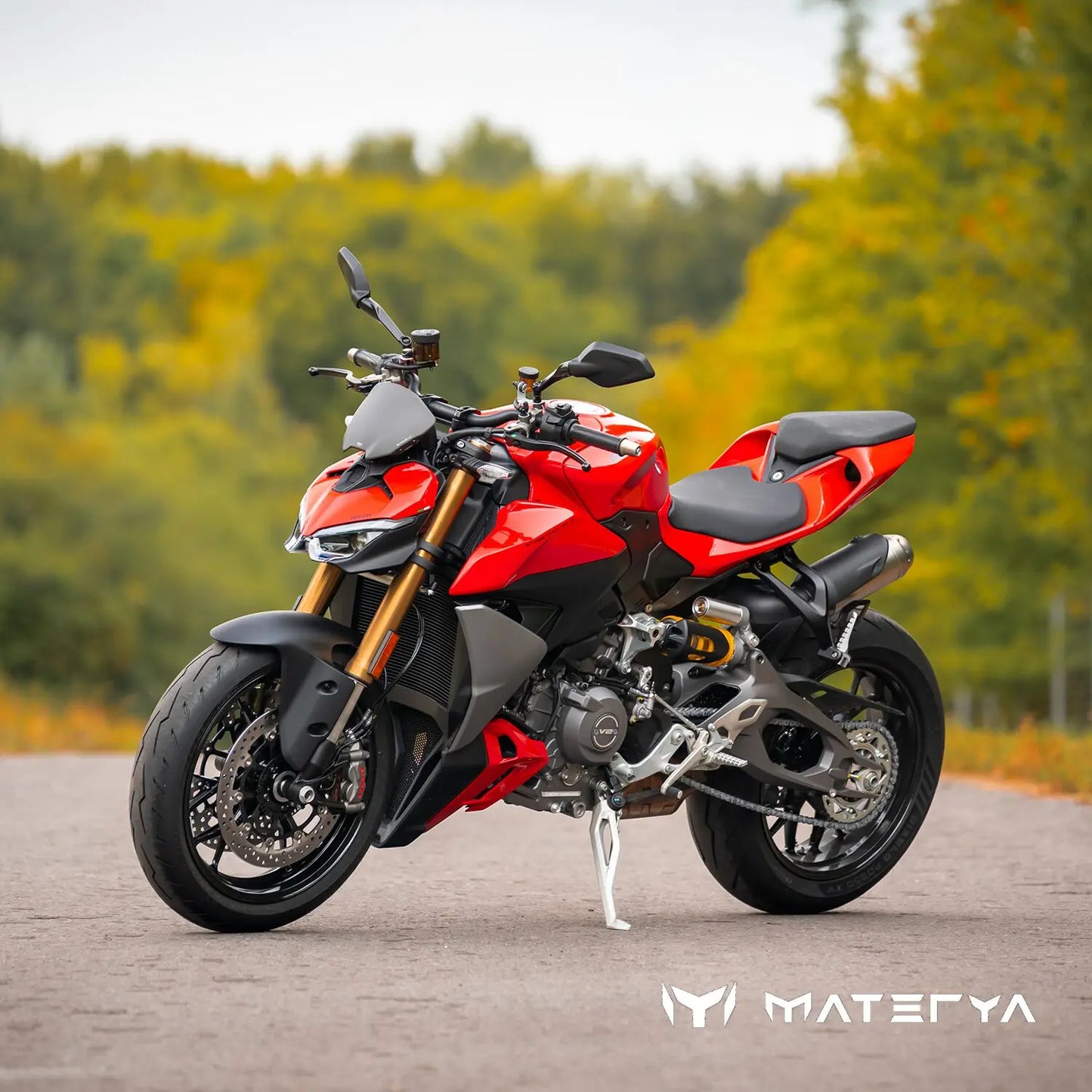 Saute-Vent en Carbone MATERYA | DUCATI STREETFIGHTER V2 / S (2025+)
