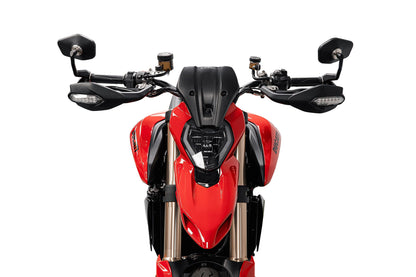 Rétroviseurs embouts de guidon Sport EVOTECH montés sur DUCATI HYPERMOTARD V2 / SP - vue 5