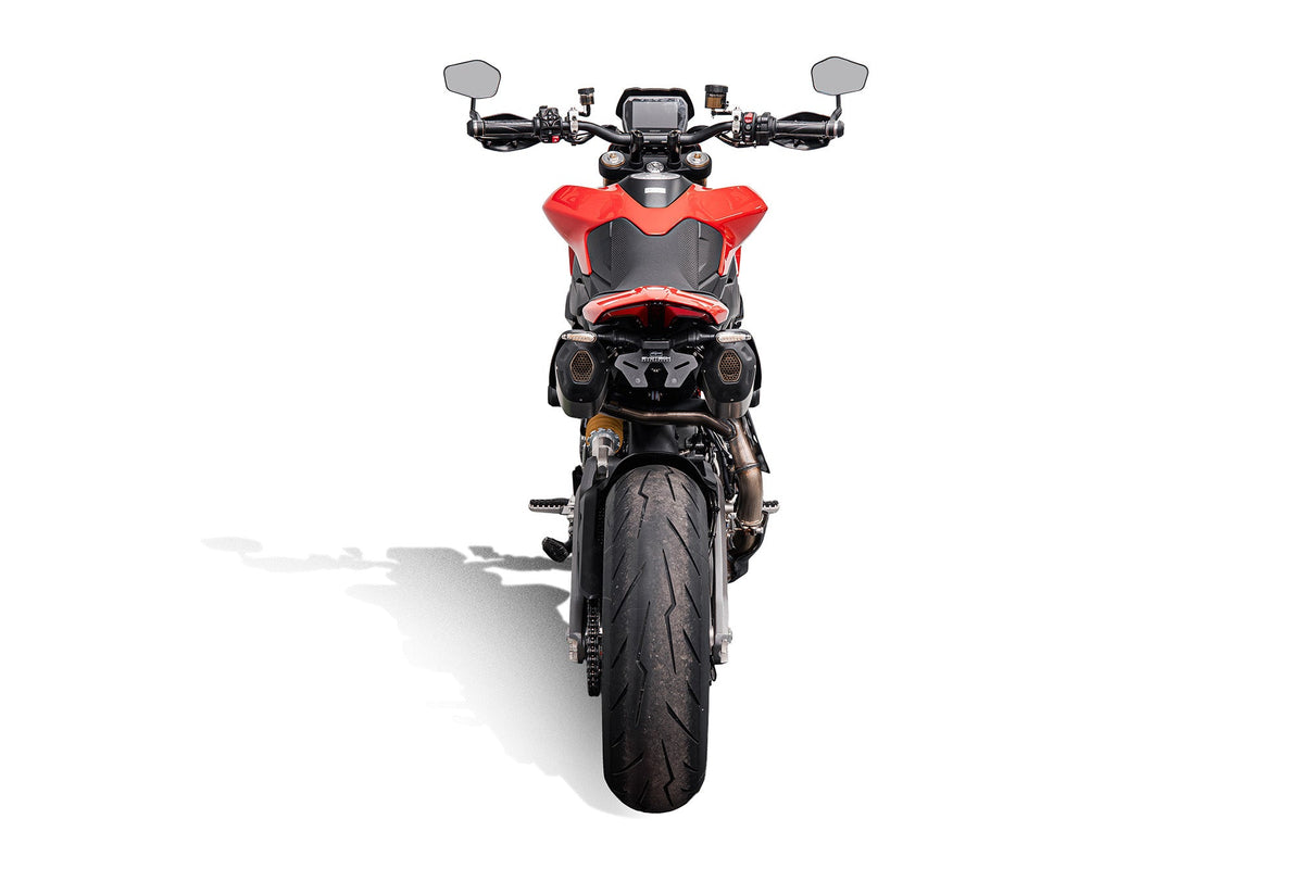 Rétroviseurs embouts de guidon Sport EVOTECH montés sur DUCATI HYPERMOTARD V2 / SP - vue 6