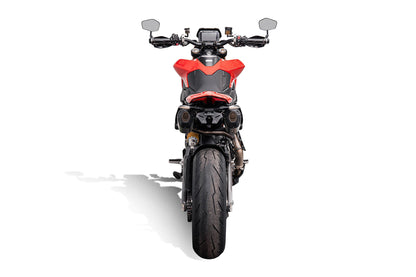 Rétroviseurs embouts de guidon Sport EVOTECH montés sur DUCATI HYPERMOTARD V2 / SP - vue 6