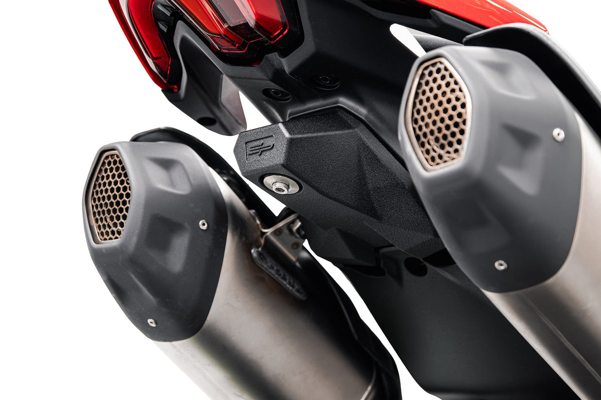Plaque d'obturation de coque arrière EVOTECH pour DUCATI HYPERMOTARD V2 / SP - vue 2