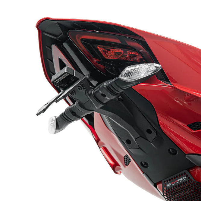 Support de Plaque Court EVOTECH | DUCATI PANIGALE V2 / S (2025+)