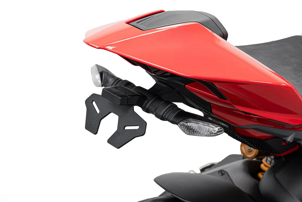 Support de Plaque Court EVOTECH | DUCATI STREETFIGHTER V2 / S (2025+)