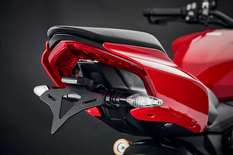 Support de Plaque Court EVOTECH | DUCATI STREETFIGHTER V2 (2022-2024)