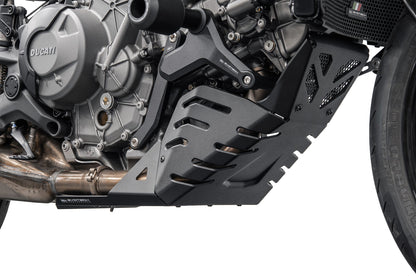 Protection moteur EVOTECH montée sur DUCATI HYPERMOTARD V2 - vue 1