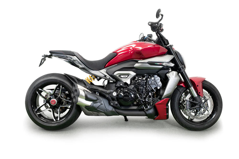 Support de Plaque Court EVOTECH | DUCATI XDIAVEL V4 (2025+)