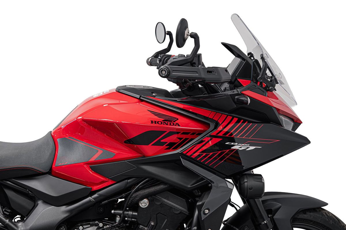Rétroviseurs Retro EVOTECH montés sur HONDA CB1000GT (2026+) - vue 3