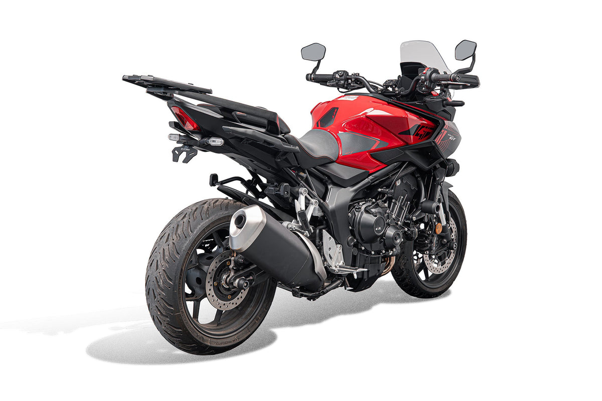 Support de plaque court EVOTECH pour HONDA CB1000GT - intégration