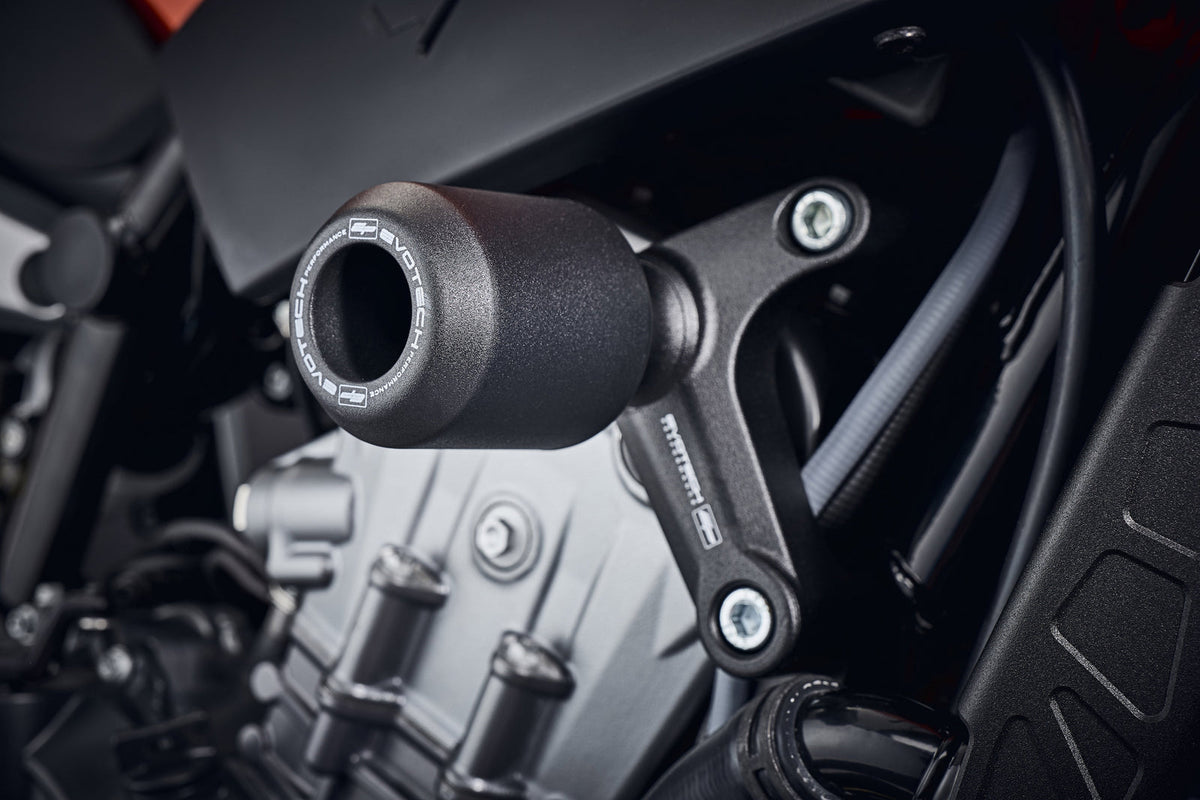 Protections de cadre EVOTECH montées sur KTM 790 DUKE (2027+)