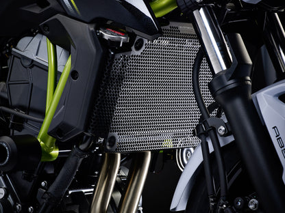 Grille de Radiateur EVOTECH montée sur KAWASAKI Z650 / S
