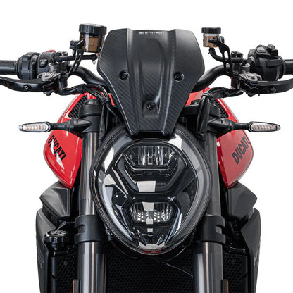 Saute-Vent en Carbone EVOTECH | DUCATI MONSTER V2 (2026+)