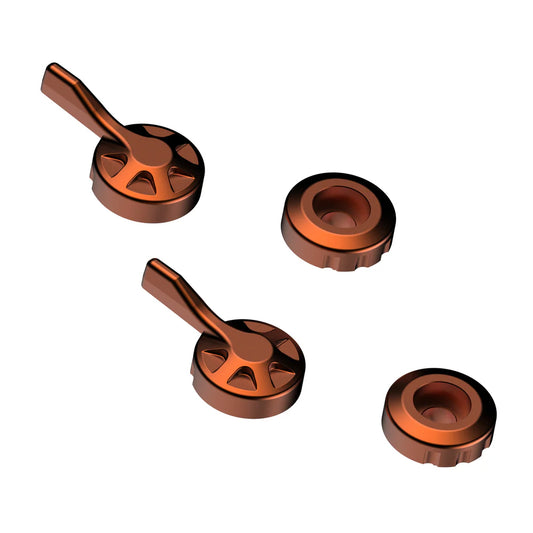 Molettes de Réglage Gris Oranges EVOTECH PERFORMANCE