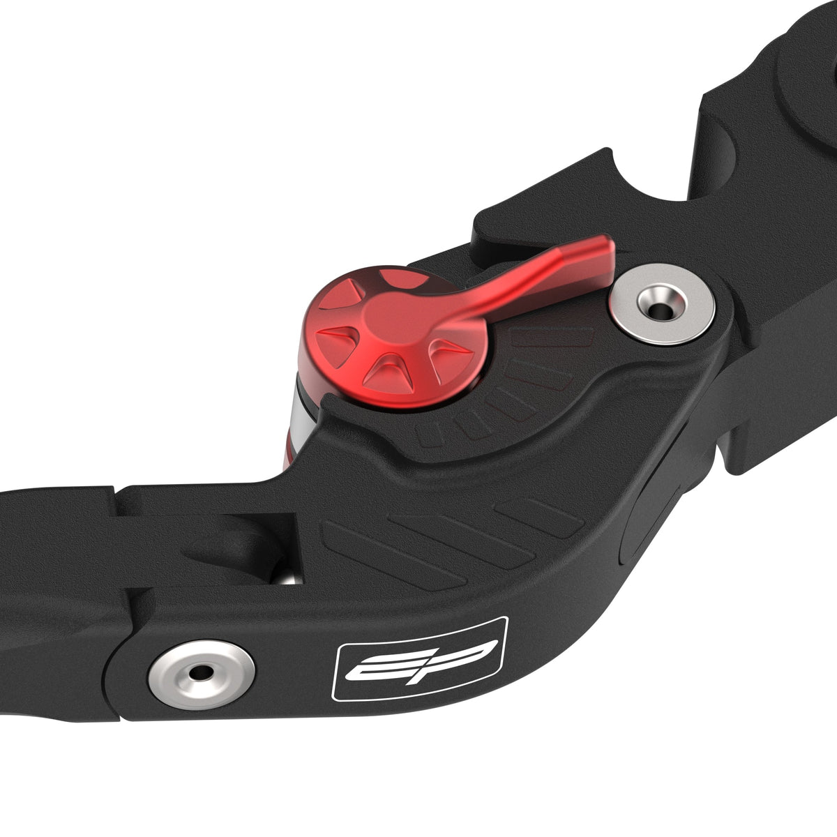 Détail des leviers repliables EVOTECH pour YAMAHA TRACER 9