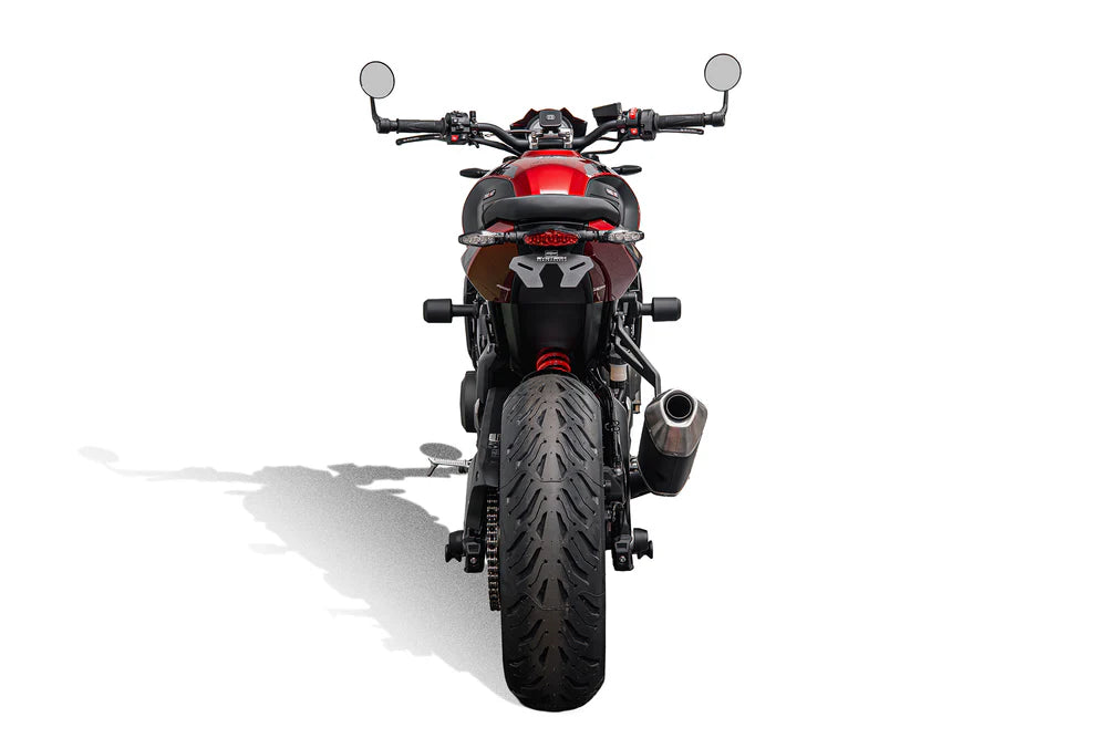 Support de Plaque (Feu Arrière Rouge) EVOTECH | TRIUMPH TRIDENT 800 (2026+)