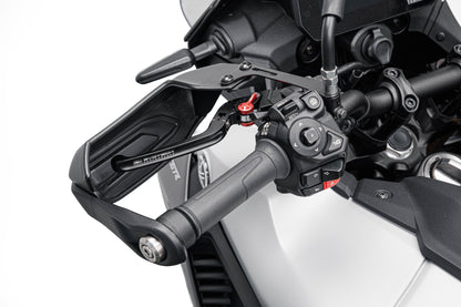 Leviers repliables EVOTECH montés sur YAMAHA TRACER 9