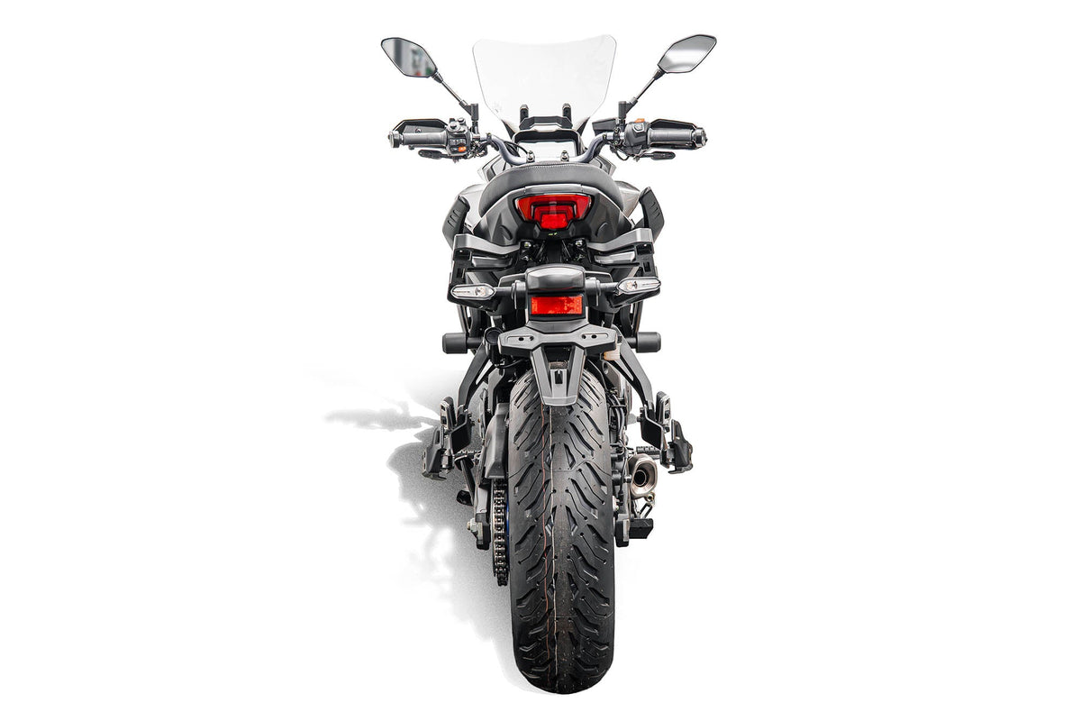 Protections de cadre EVOTECH montées sur YAMAHA TRACER 7 / GT (2025+)