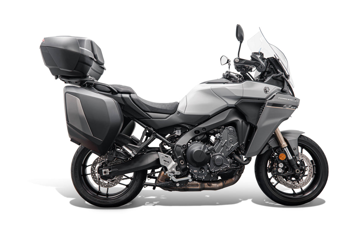 Support de plaque EVOTECH PERFORMANCE monté sur YAMAHA TRACER 9 (2025+) - vue 9
