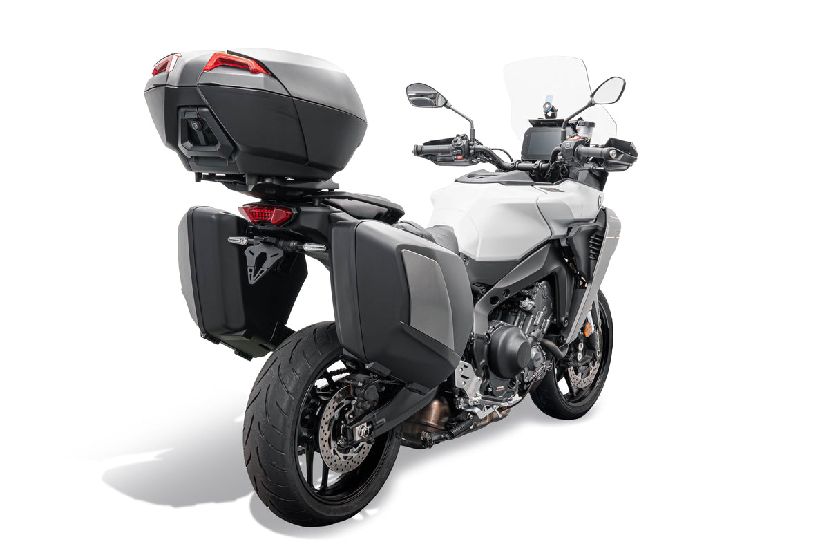 Support de plaque EVOTECH PERFORMANCE monté sur YAMAHA TRACER 9 (2025+) - vue 10