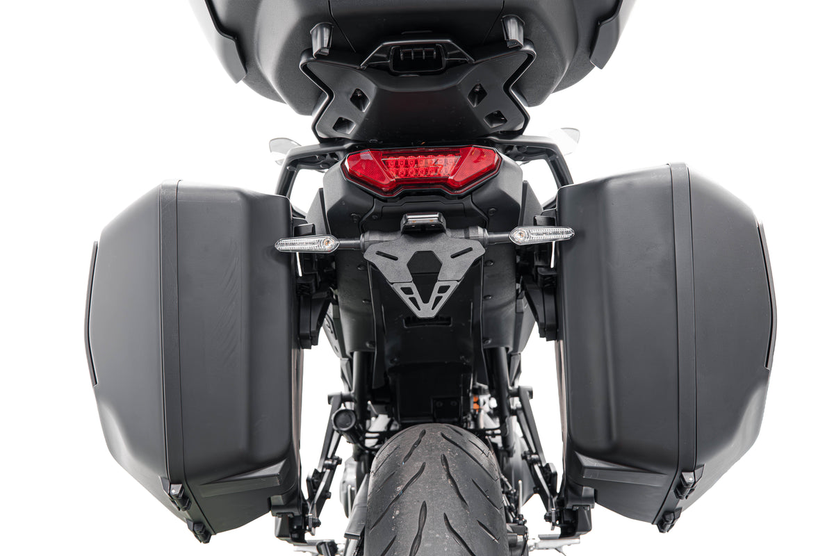 Support de plaque EVOTECH PERFORMANCE monté sur YAMAHA TRACER 9 (2025+) - vue 8