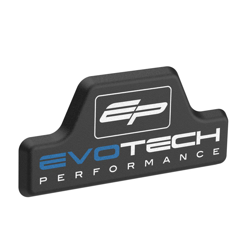 Badge en T "Bleu" pour Grilles de Radiateurs EVOTECH PERFORMANCE