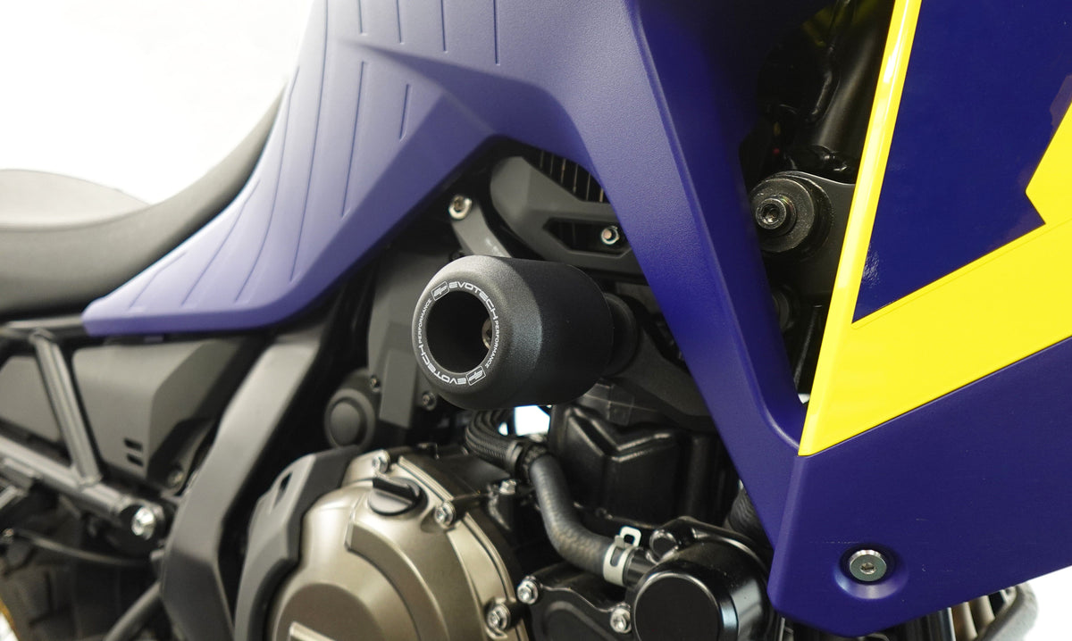 Protection EVOTECH côté droit sur SUZUKI V-STROM 800