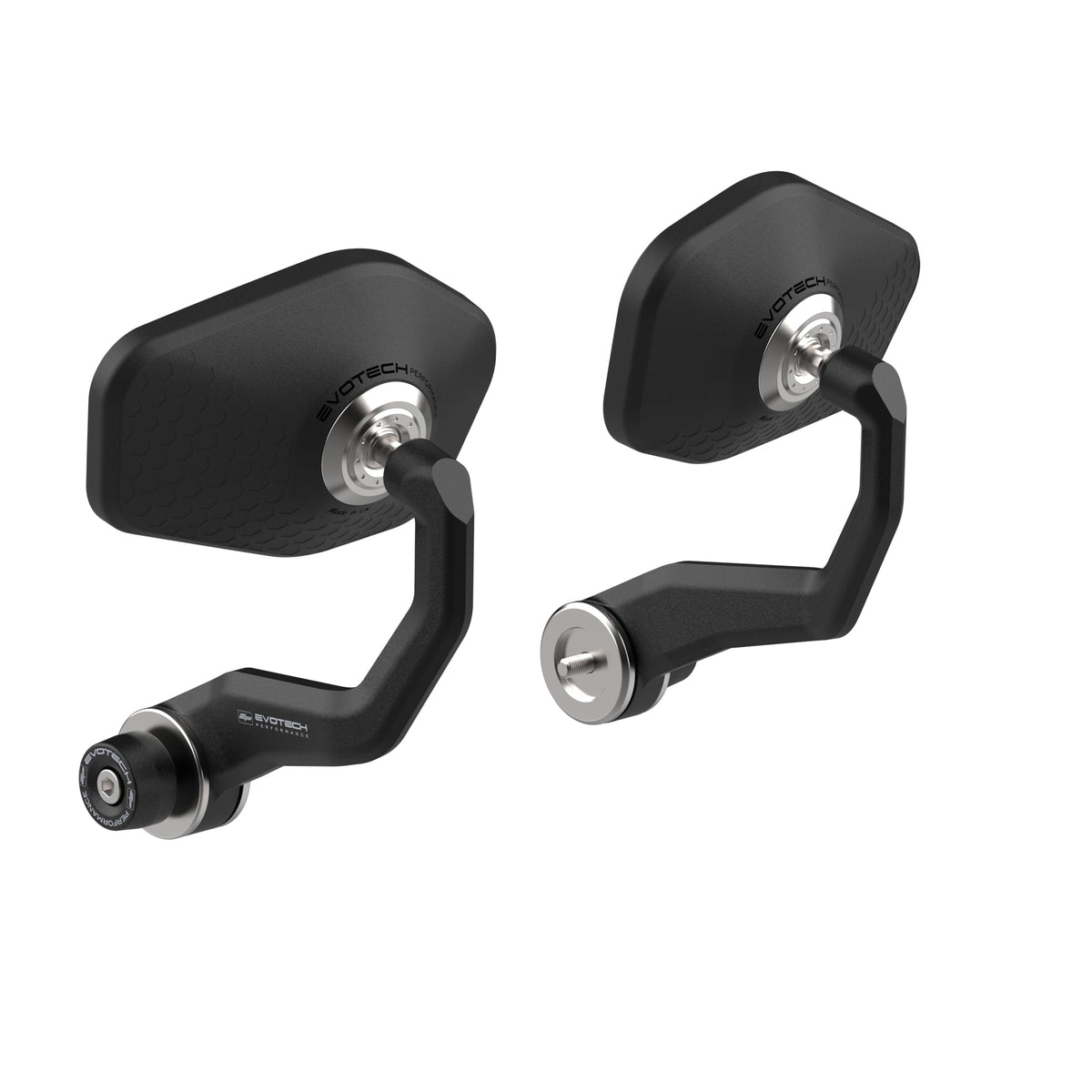 Paire de rétroviseurs embouts de guidon Sport EVOTECH pour TRIUMPH TIGER 900