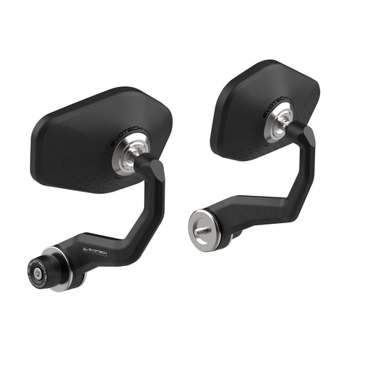 Paire de rétroviseurs embouts de guidon Sport EVOTECH pour TRIUMPH TIGER 900