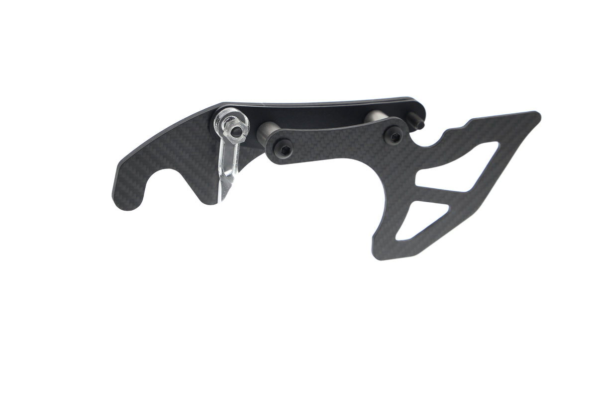 Kit support béquille et protection de chaîne carbone EVOTECH pour YAMAHA R7 (2026+) - vue 12