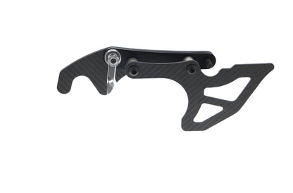 Kit support béquille et protection de chaîne carbone EVOTECH pour YAMAHA R6 (2017+) - vue 13