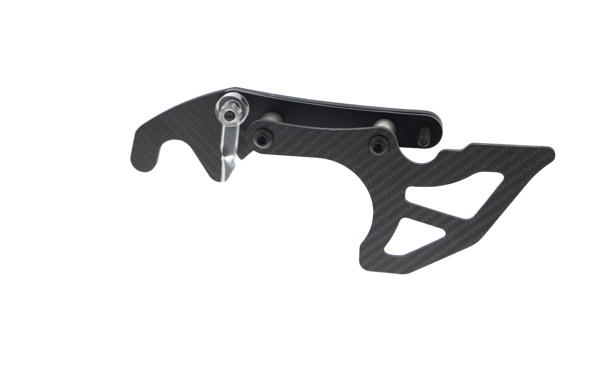 Kit support béquille et protection de chaîne carbone EVOTECH pour YAMAHA R7 (2026+) - vue 14