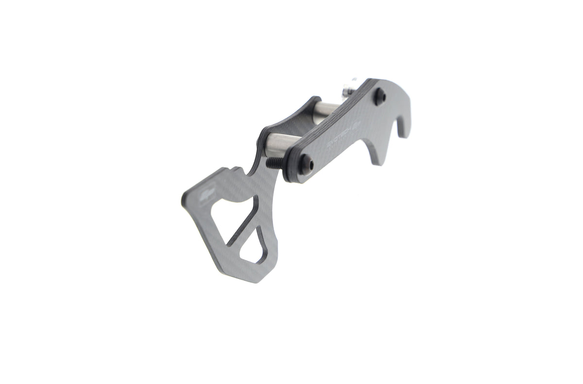 Kit support béquille et protection de chaîne carbone EVOTECH pour YAMAHA R7 (2026+) - vue 21